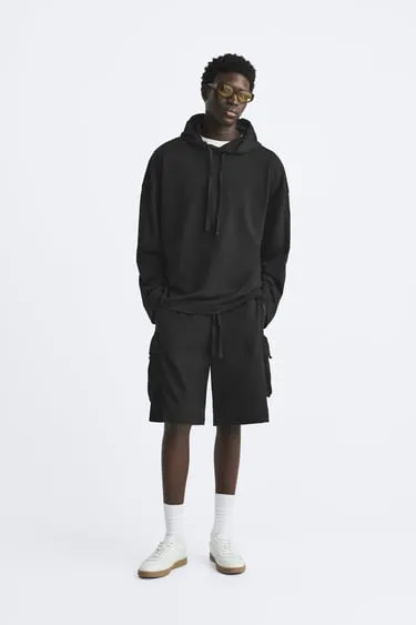 Шорты-джоггеры в стиле карго- Заказать в России