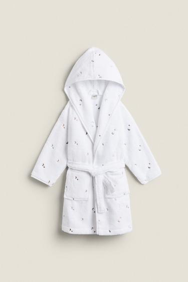 Zara Детский халат с луной и звездой купить с доставкой.