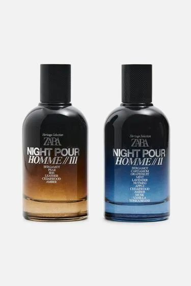 Набор парфюмированной воды - NIGHT POUR HOMME II + III 100 мл