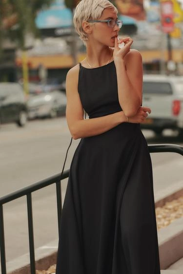 Trench coat midi dress- Заказать в России