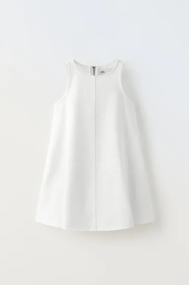 Джинсовое мини-платье