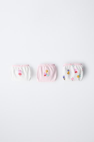 Zara Трехпачка трусиков PEPPA PIG™ для детей от 2 до 6 лет