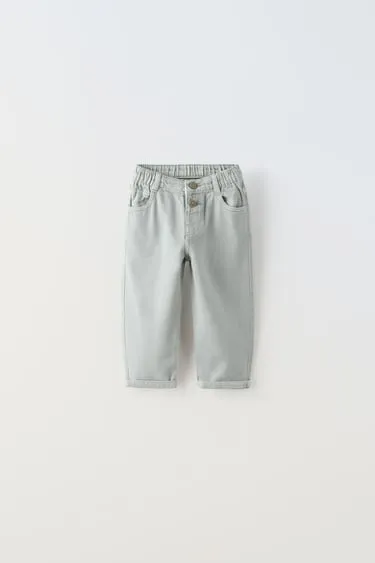 Джинсы с пуговицами- Заказать в России