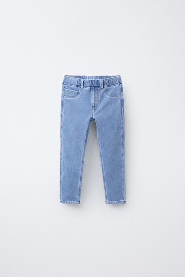 Zara Джинсовые леггинсы BASIC