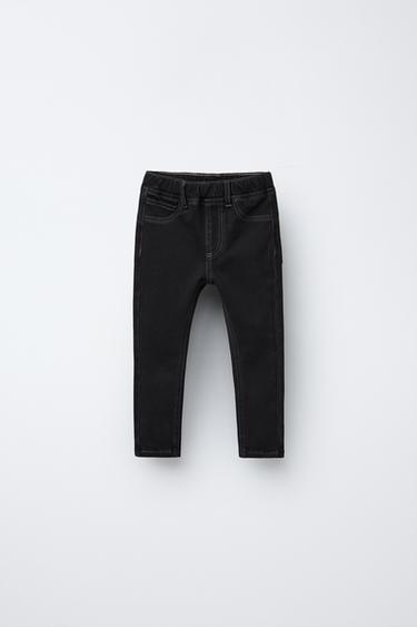 Денимовые леггинсы BASIC