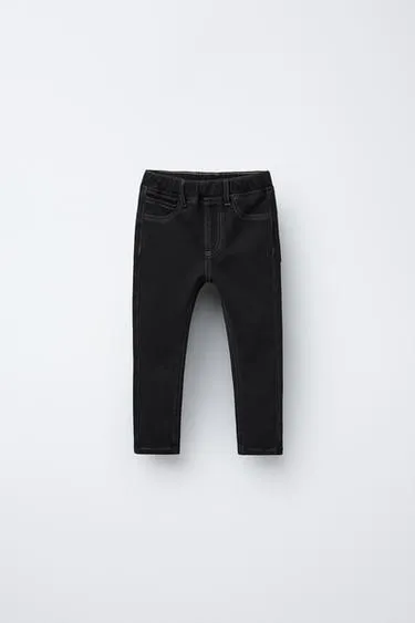 Денимовые леггинсы BASIC
