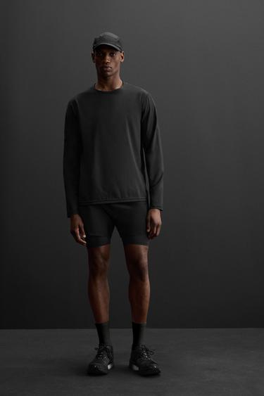 Zara Шорты с перфорацией 2 в 1