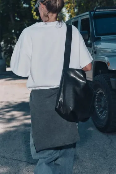 Футболка оверсайз из плотного хлопка- Заказать в России