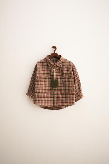 Zara Рубашка ZARA TIMELESS - CHECK купить с доставкой.