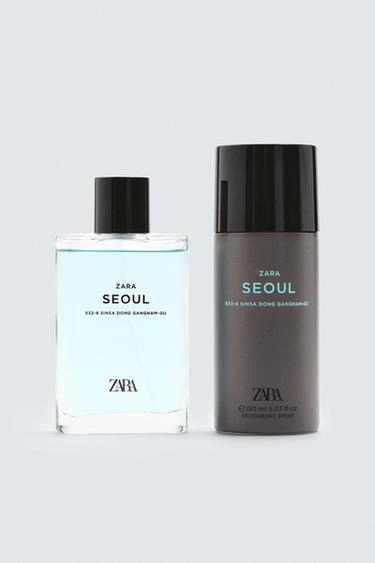 Набор ZARA SEOUL 90 мл и дезодорант-спрей  150 мл