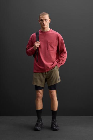 Zara Спортивные шорты 2-в-1