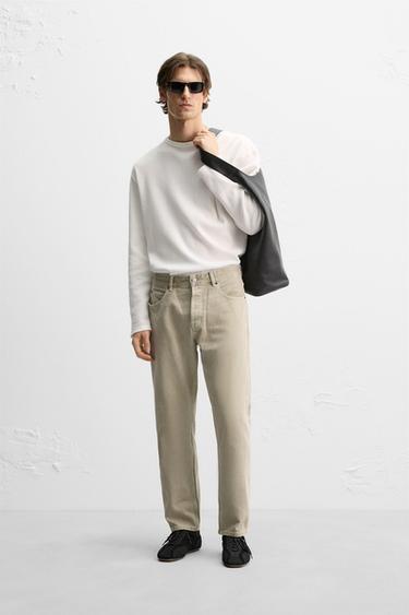 Zara Джинсы REGULAR STRAIGHT-LEG купить с доставкой.