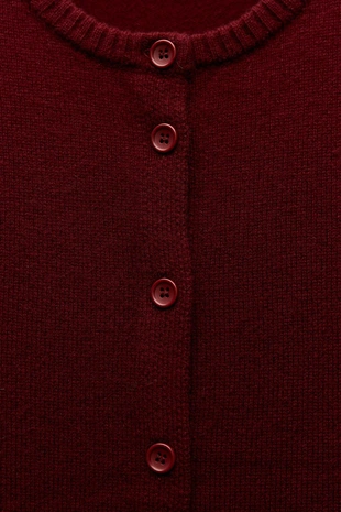 Базовый кардиган из 100% шерсти- Заказать в России