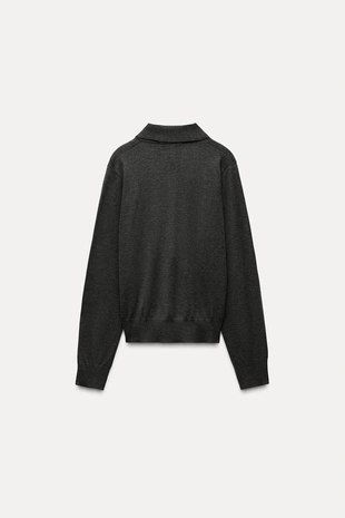 Базовое поло из смесовой шерсти - Заказать в России