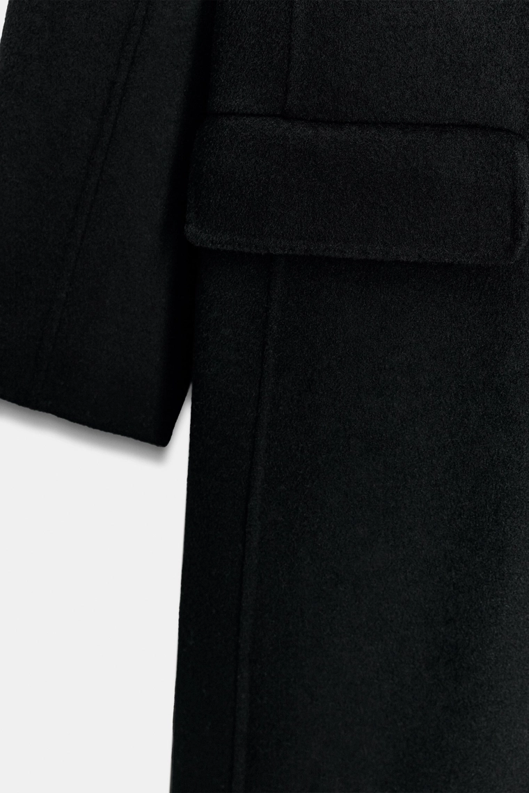 Пальто из шерстяной смеси zw collection limited edition