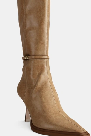 Сапоги на шпильке - Заказать в России