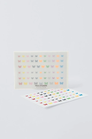 Наклейки для лица ZARA GLITTER BUTTERFLY - Заказать в России