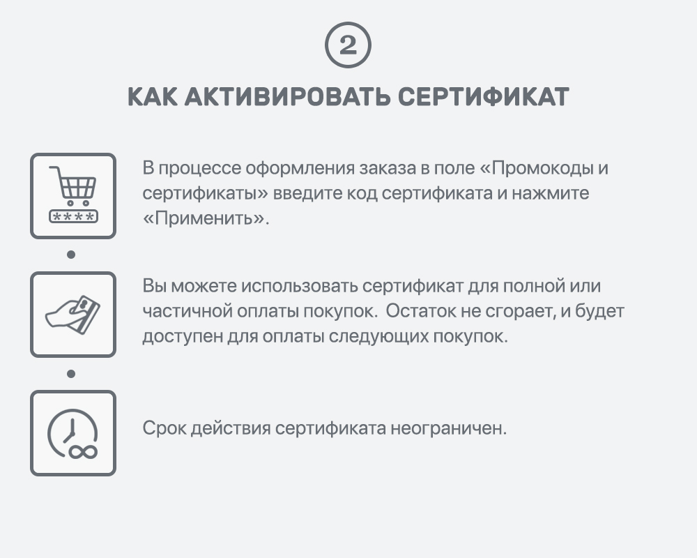 Электронный подарочный сертификат Zara (30 000)