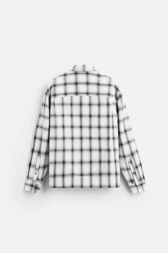 РУБАШКА RELAXED FIT В КЛЕТКУ