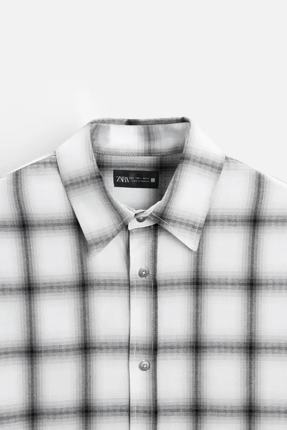 РУБАШКА RELAXED FIT В КЛЕТКУ
