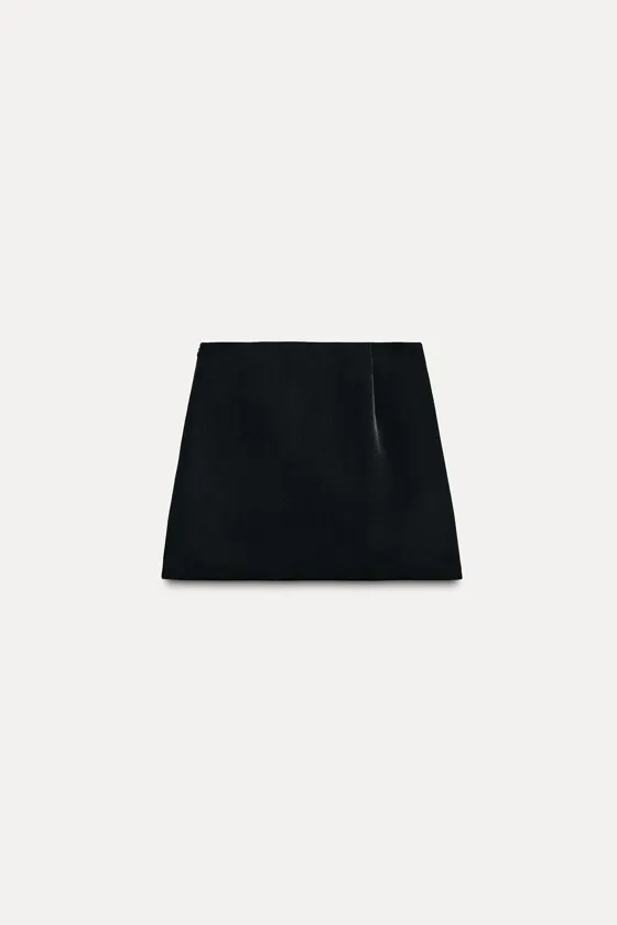 МИНИ-ЮБКА ИЗ БАРХАТА — ZW COLLECTION