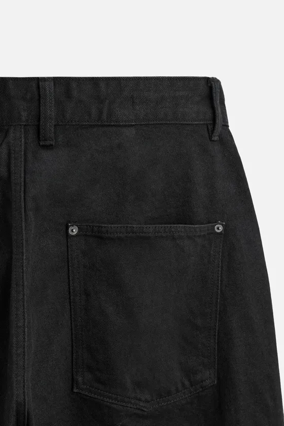 ДЖИНСЫ RELAXED FIT С ДЕКОРАТИВНОЙ СТРОЧКОЙ