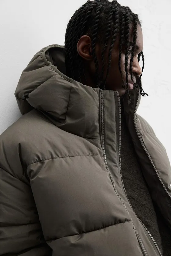 ПУХОВИК С КАПЮШОНОМ