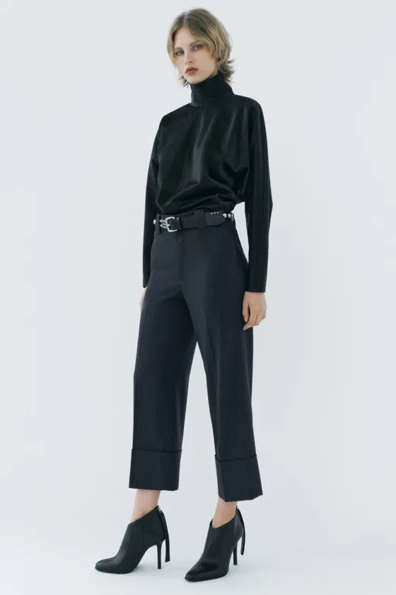 БРЮКИ В ПОЛОСКУ — ZW COLLECTION