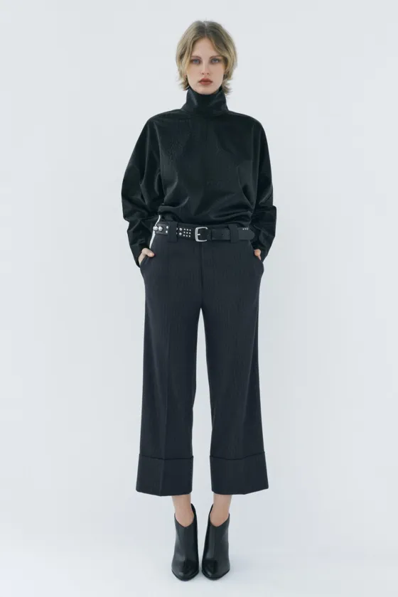 БРЮКИ В ПОЛОСКУ — ZW COLLECTION