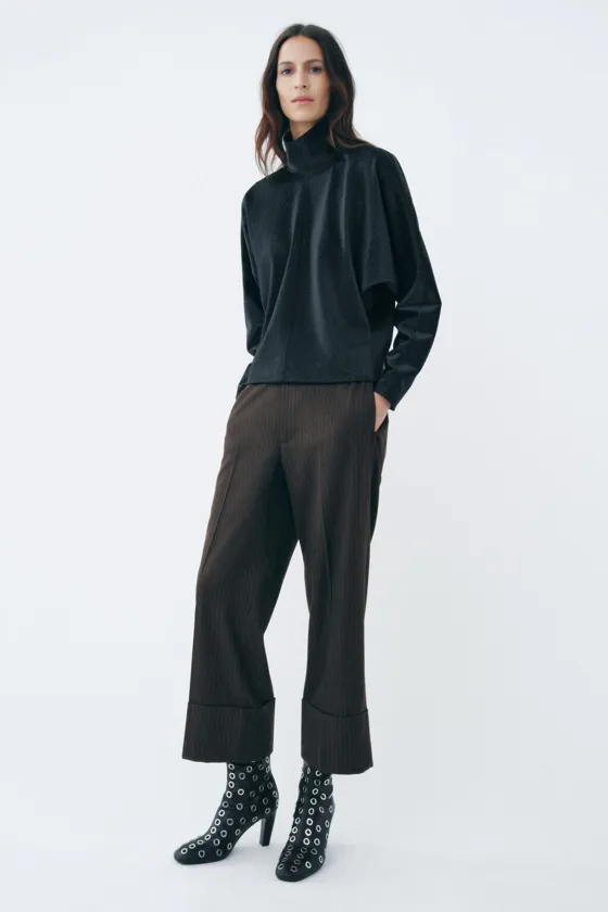 БРЮКИ В ПОЛОСКУ — ZW COLLECTION