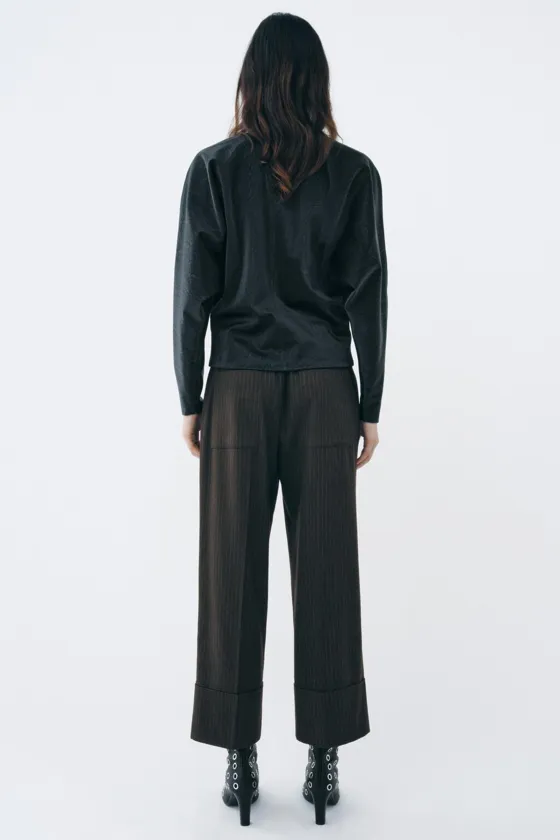 БРЮКИ В ПОЛОСКУ — ZW COLLECTION
