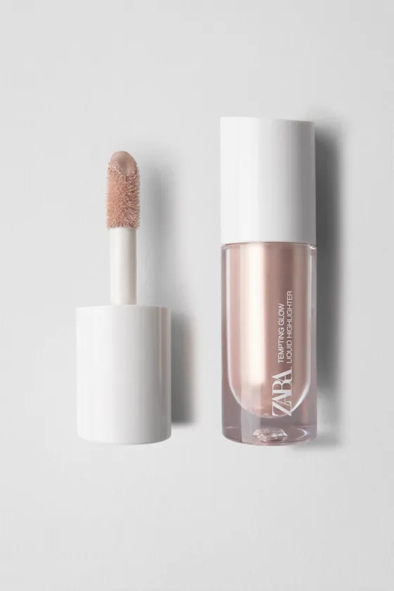 Жидкий хайлайтер zara tempting glow