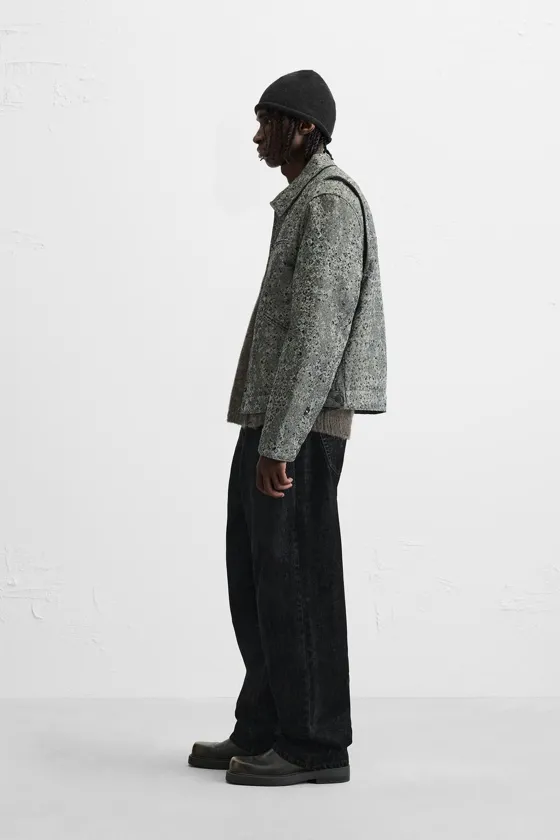 УКОРОЧЕННАЯ КУРТКА JACQUARD
