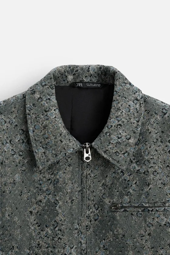 УКОРОЧЕННАЯ КУРТКА JACQUARD