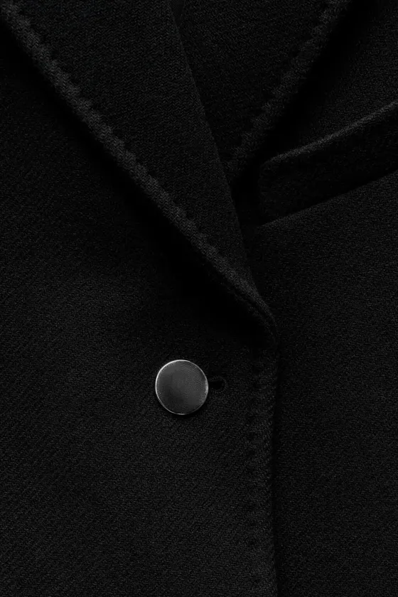 ДЛИННОЕ ПАЛЬТО ИЗ СМЕСОВОЙ ШЕРСТИ MANTECO — ZW COLLECTION
