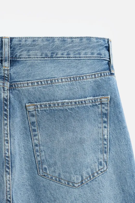 ДЖИНСЫ FLARED FIT В ПОЛОСКУ