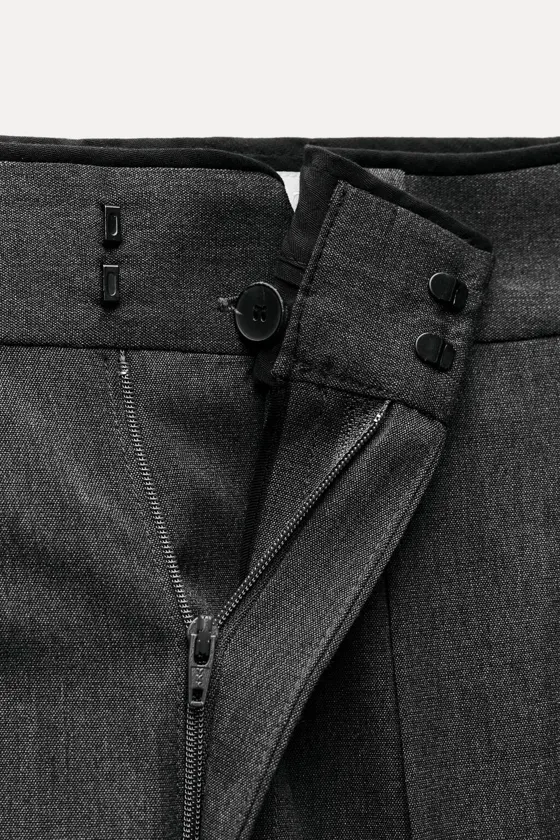 БРЮКИ С ЗАЩИПАМИ — ZW COLLECTION