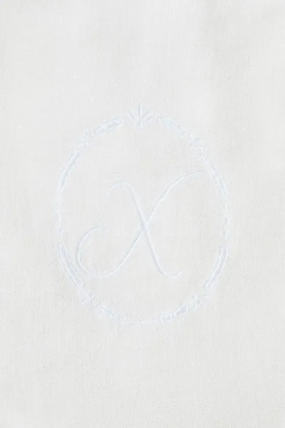 Детский нагрудник с буквами