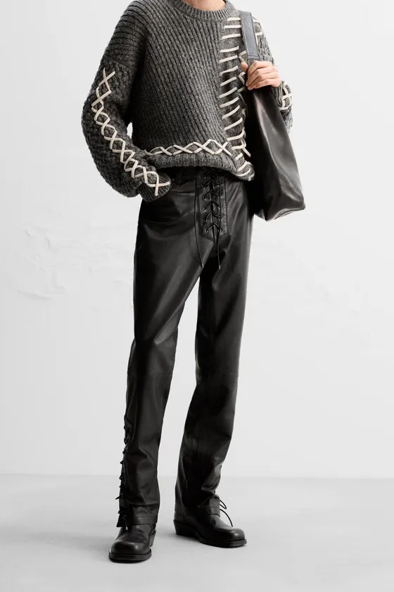 Кожаные брюки - limited edition