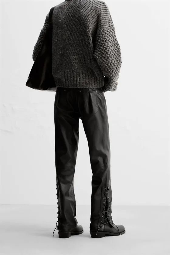 Кожаные брюки - limited edition