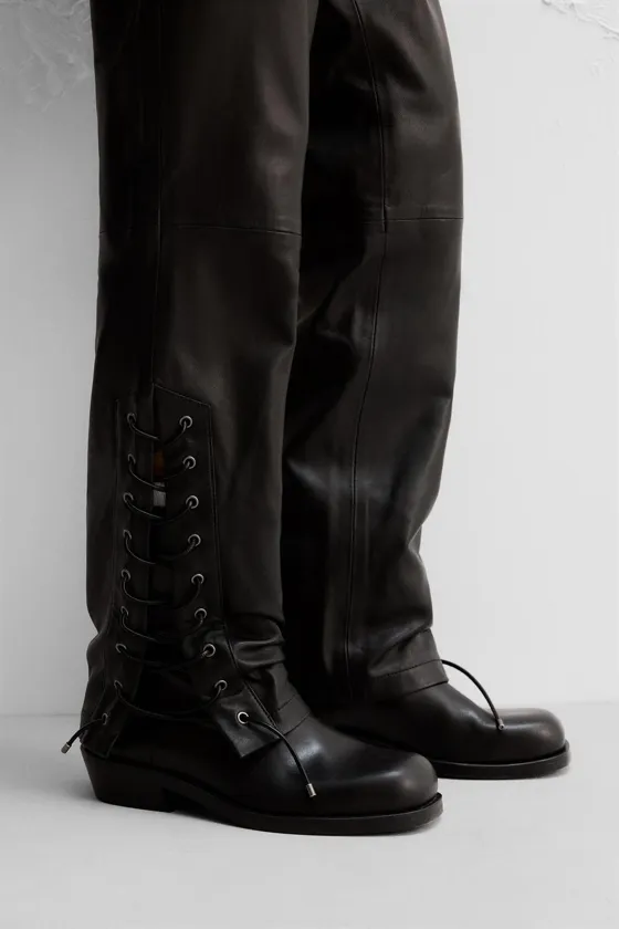 Кожаные брюки - limited edition