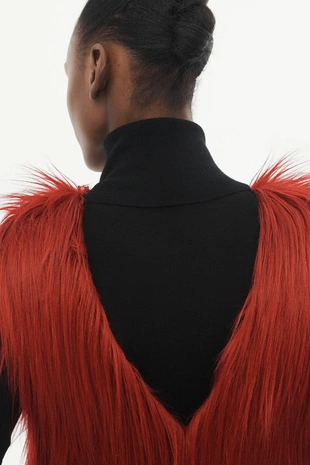 Платье из искусственного меха LIMITED EDITION - Заказать в России