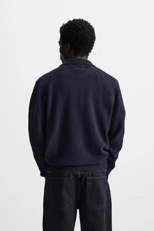 Кардиган из 100% шерсти- Заказать в России