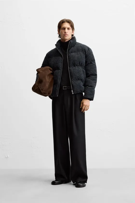 ЖАККАРДОВАЯ СТЕГАНАЯ КУРТКА