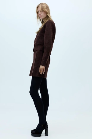 Мини-юбка с боковыми швами - Заказать в России