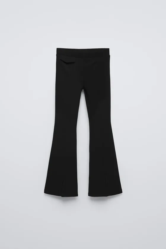 ЛЕГИНСЫ клёш С РАЗРЕЗАМИ