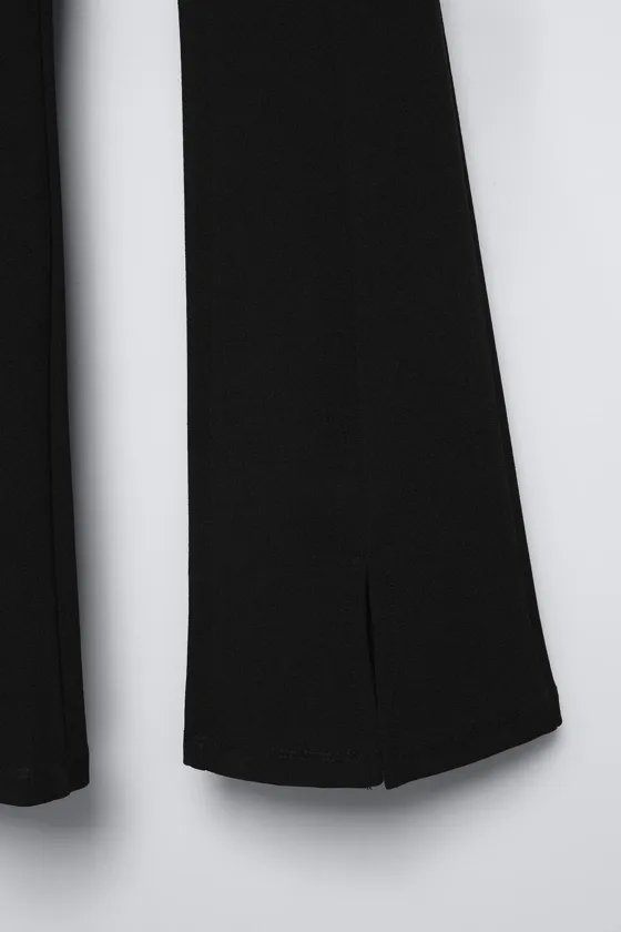 ЛЕГИНСЫ клёш С РАЗРЕЗАМИ