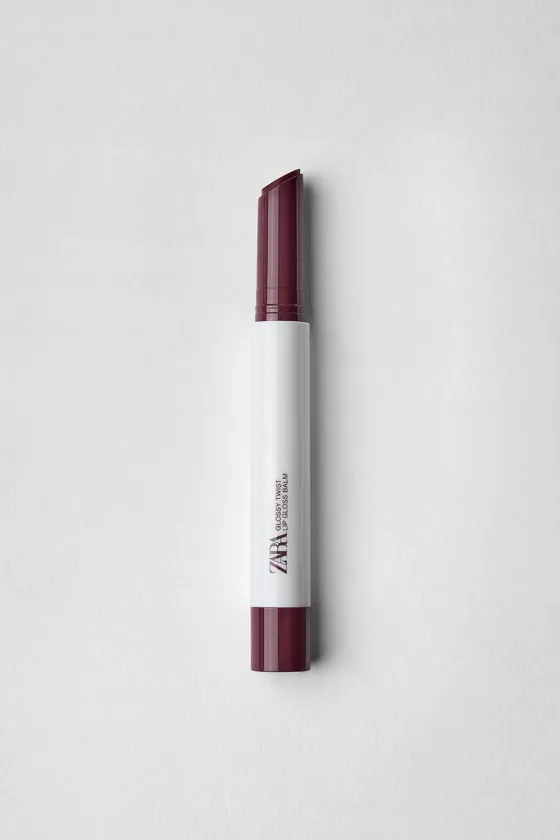 Глянцевый бальзам для губ zara glossy twist - цветной
