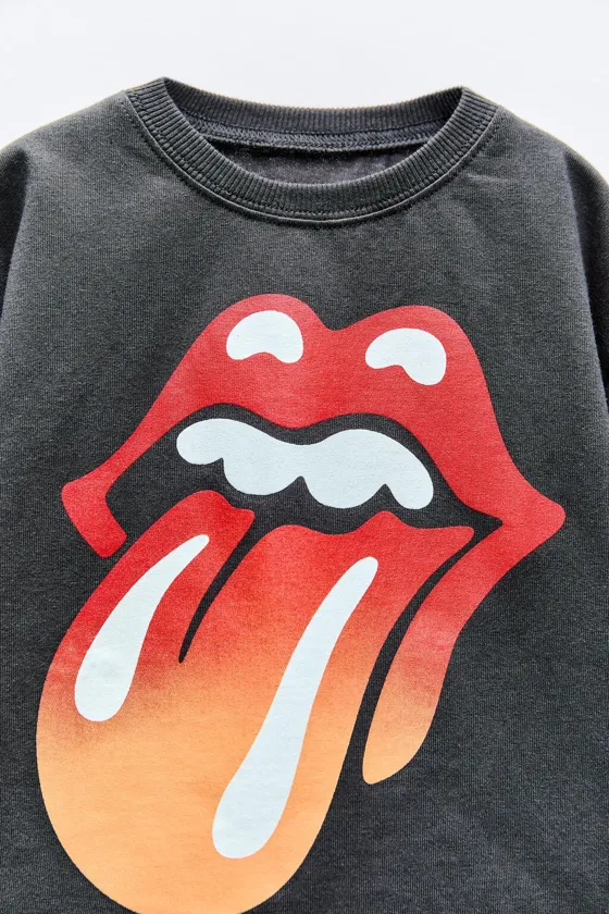 ФУТБОЛКА С ПРИНТОМ ROLLING STONES ©