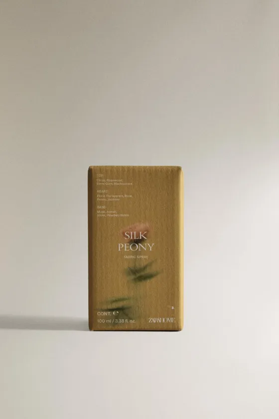(100 ml) silk peony fabric freshener
